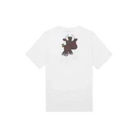 limitovaná edice s drobným vzorem, krátký rukáv, unisex, bílá 612966TJVM99000