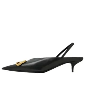 Lodičky BB Square Knife Slingback „Black“ 691740WAWNC1088