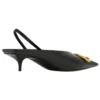 Lodičky BB Square Knife Slingback „Black“ 691740WAWNC1088