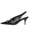 Lodičky Cagole Slingback s 70mm podpatkem „Black“ 714251WAD4E1081