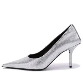Lodičky s reliéfním vzorem „Silver“ 572879WBB208100