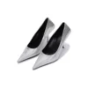 Lodičky s reliéfním vzorem „Silver“ 572879WBB208100