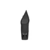 Lodičky Square Knife BB 80 mm „černá lesklá jehněčí kůže“ 694712WBD821080