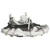 Lyžařské tenisky 3XL „White Black Mesh“ 766033W3XR39710