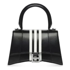 Malá kabelka Balenciaga x adidas Hourglass „Black“ 593546210MA1091
