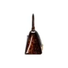 Malá kabelka Hourglass s potiskem želvoviny „Brown“ 5935462AAZK2126