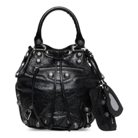 Malá taška Le Cagole typu bucket „Black“ 7024321VG9Y1000