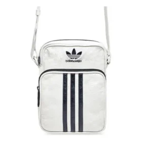 Malá taška přes rameno Balenciaga x adidas „White Black“ 721850210M49160