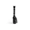 Malá taška přes rameno Le Cagole „Black“ 7716401VG9Y1000