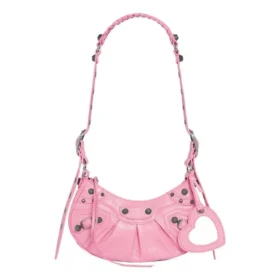 Malá taška přes rameno Le Cagole Xs „Pink“ 6713091VG9Y5812