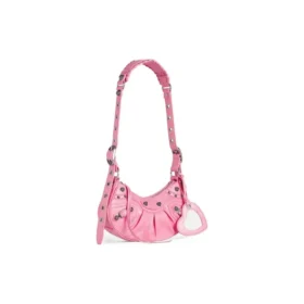 Malá taška přes rameno Le Cagole Xs „Pink“ 6713091VG9Y5812