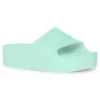 Masivní pantofle „Aqua Green“ 654315W1S894598