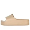Masivní sandály typu slide „Beige Rubber“ 654315W1S899230