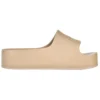 Masivní sandály typu slide „Beige Rubber“ 654315W1S899230
