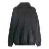 Módní institut – oversized mikina s kapucí „Washed Black“ 697879TMVK18190