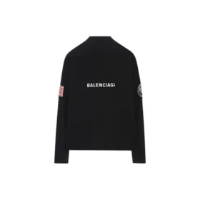 Mikina Balenciaga x NASA Space Multi-Patch „Black“ 662496TKVD71070