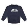 Mikina Cities New York s kapucí, volný střih „Navy White“ 675003TLVM33967