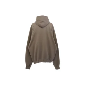 Mikina s kapucí a boxovým logem „Taupe Black“ 729361TNVL27761