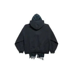 Mikina s kapucí a celopropínacím zipem Unity Sports Icon Oversized „Dark Blue“ 794747TQVM24021