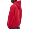 Mikina s kapucí a logem „Raspberry White“ 651799-TKV83-6295