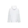 Mikina s kapucí a rozmazaným logem „White“ 661711TKVD69040