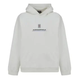 Mikina s kapucí a velkým logem v PDF stylu „Off White“ 674986TLVF89016