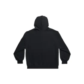 Mikina s kapucí a vnějším zipem, úzký střih „Black Faded“ 744454TOVF51055