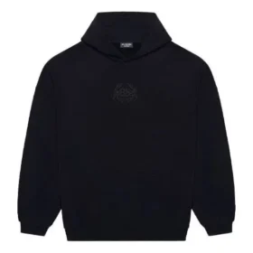 Mikina s kapucí a vyšívaným znakem BB „Black“ 620973TKV721069