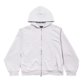 Mikina s kapucí a zadním zipem, regular fit „Dirty White baby-pink“ 803264TSVP12420