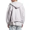 Mikina s kapucí a zadním zipem, regular fit „Dirty White baby-pink“ 803264TSVP12420