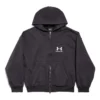 Mikina s kapucí a zipem Balenciaga x Under Armour „Black White“ 803264TRVB89034