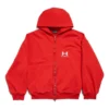Mikina s kapucí a zipem Balenciaga x Under Armour „Red White“ 803264TRVB86540