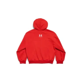 Mikina s kapucí a zipem Balenciaga x Under Armour „Red White“ 803264TRVB86540