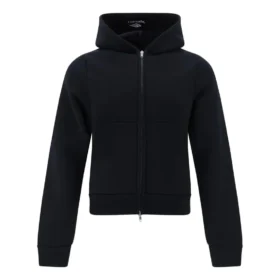 Mikina s kapucí a zipem „Black“ 790382TQVN91000