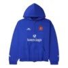 Mikina s kapucí a zipem s logem „Blue“ 744457TSVG94011