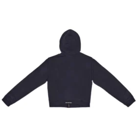 Mikina s kapucí a zipem Tab Worn-Out „Black“ 697949TMVC21151