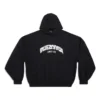 Mikina s kapucí Back Flip Oversized „Black White“ 761458TPVG11070