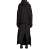 Mikina s kapucí Back Flip Oversized „Black White“ 761458TPVG11070