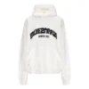 Mikina s kapucí Back Flip Oversized „White Black“ 761458TPVG19040