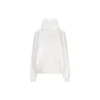 Mikina s kapucí Back Flip Oversized „White Black“ 761458TPVG19040