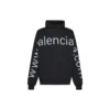 Mikina s kapucí Bal.Com Popover „Black“ 739024TOVN98151