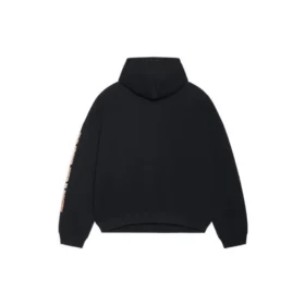 Mikina s kapucí Balenciaga, volný střih „Black“ 674986TLVJ21074