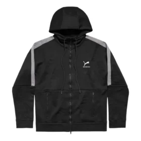 Mikina s kapucí Balenciaga x Puma „Black Dark Heather Grey“ 846912TTVB41065