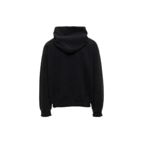 Mikina s kapucí BB Be Different Popover „Black White“ 720426TNVV11070