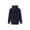 Mikina s kapucí BB, střední střih „Washed Black“ 570811TMVG68190
