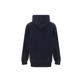 Mikina s kapucí BB, střední střih „Washed Black“ 570811TMVG68190