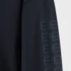 Mikina s kapucí BB, střední střih „Washed Black“ 570811TMVG68190