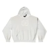 Mikina s kapucí Crypto, střední střih „Off White“ 742603TOVU7