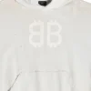Mikina s kapucí Crypto, střední střih „Off White“ 742603TOVU7