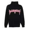 Mikina s kapucí Metallica, střední střih „Black Orange“ 743802T32698035